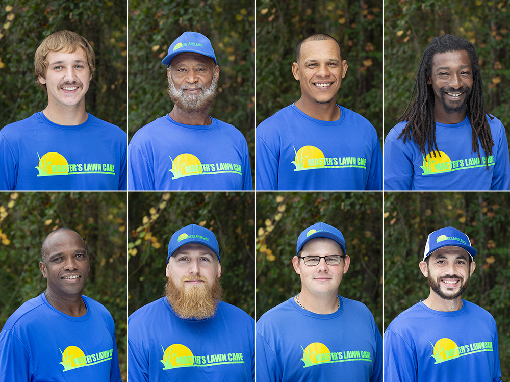 Landscaping company staff photos