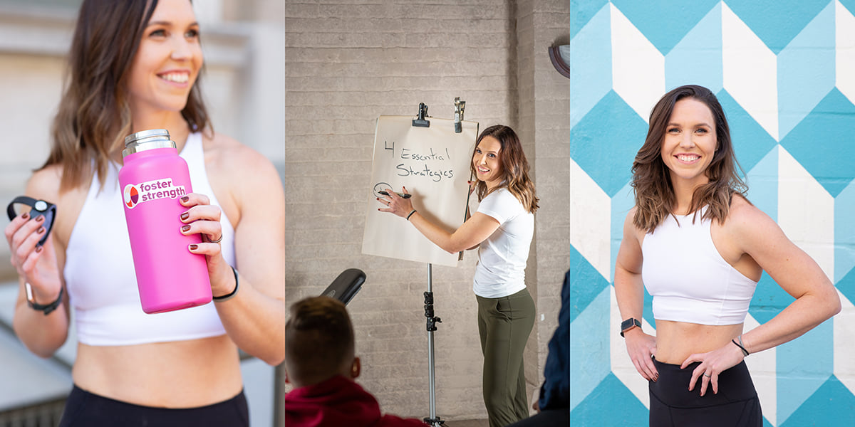 branding images of a personal trainer coach