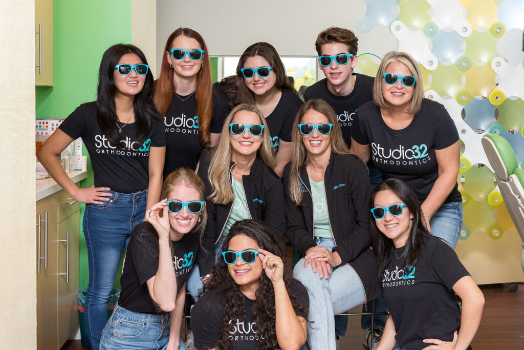 staff photos of an orthodontics office